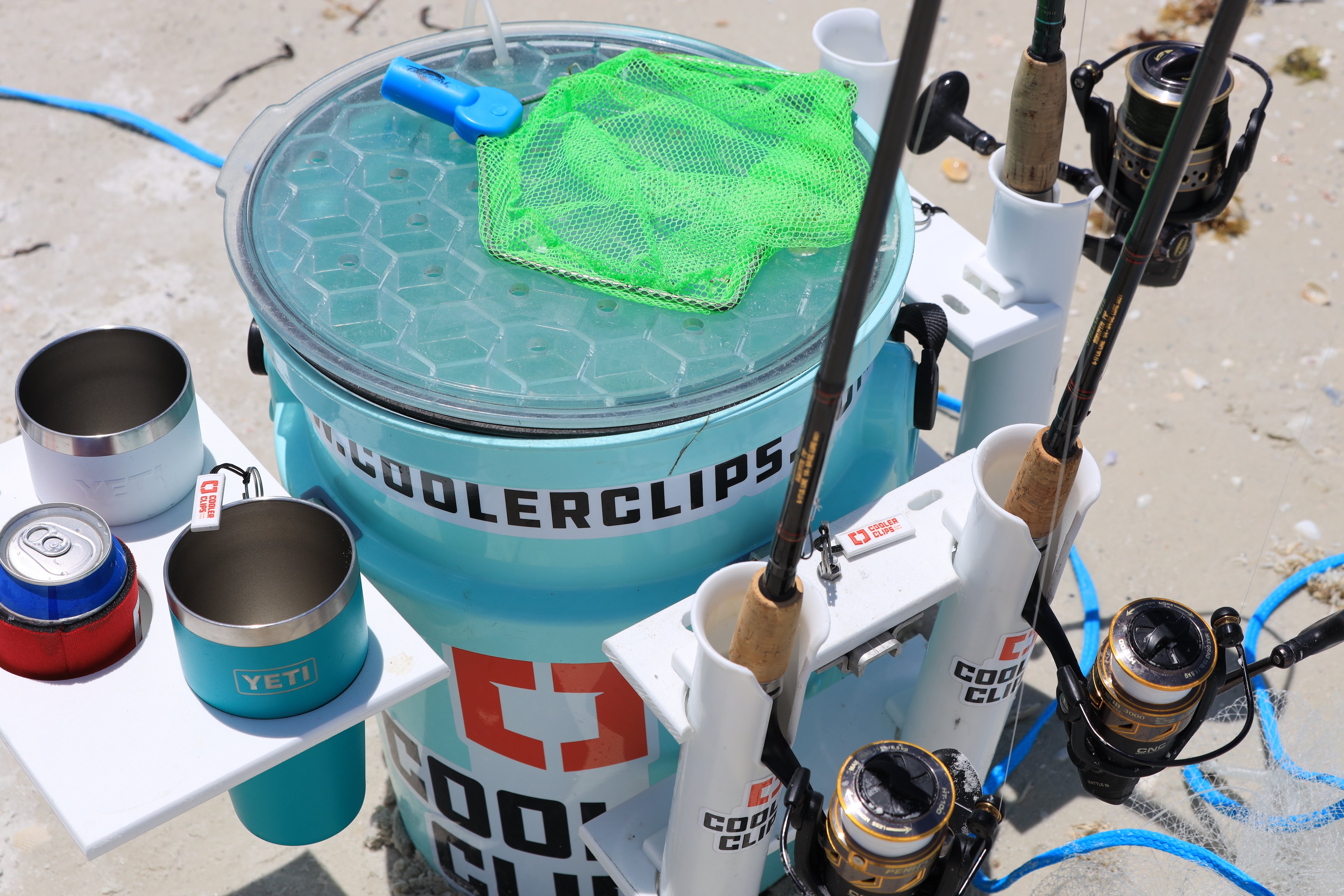 Fishing Rod Holder for YETI LoadOut Bucket – Tideline3D